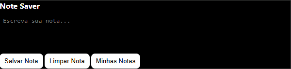 Exemplo da extensão